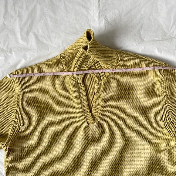J Crew Sweater Color- Yellow/Green Size-Medium - Picture 7 of 12